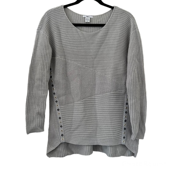 Bar III Gray Embellished Sweater - Picture 1 of 3